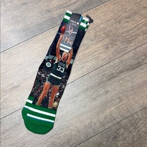 Stance Men’s Green & Black Celtics Larry Bird Crew Socks L/XL 9-13